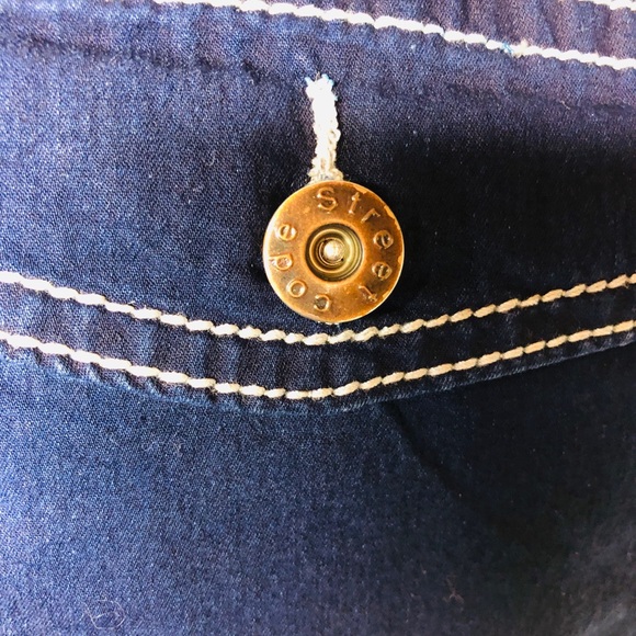 Street Jeans Size XL Dark Blue Women's Denim Jeans Soft Stretch Lightweight - Picture 9 of 9